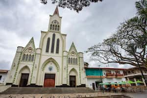 Iglesia de San Rafael en Betania, Antioquia.