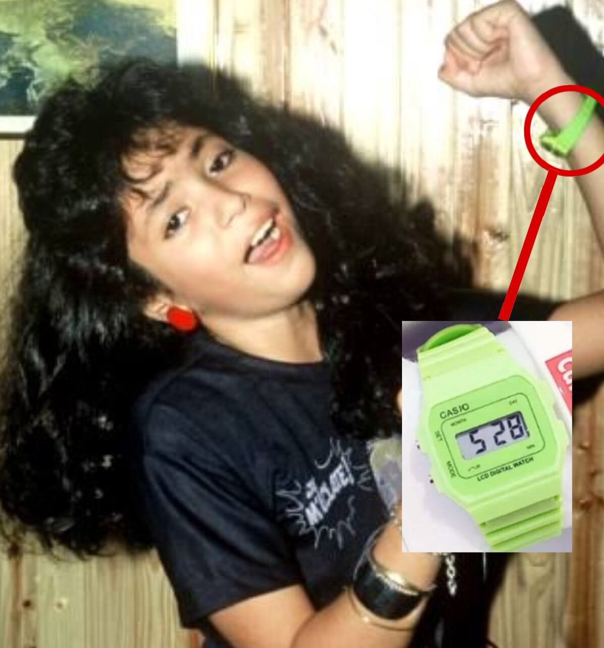 Casio recordó que Shakira usó sus relojes