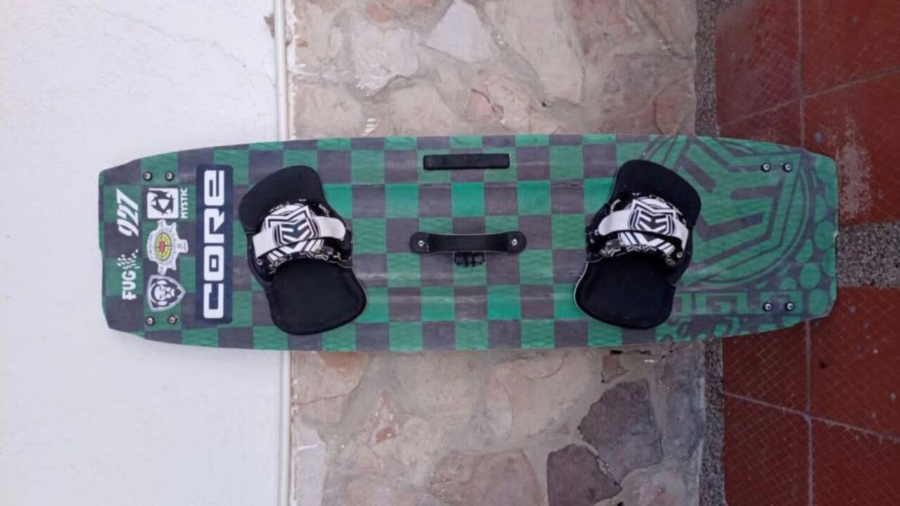 Tabla de deportista desaparecido.