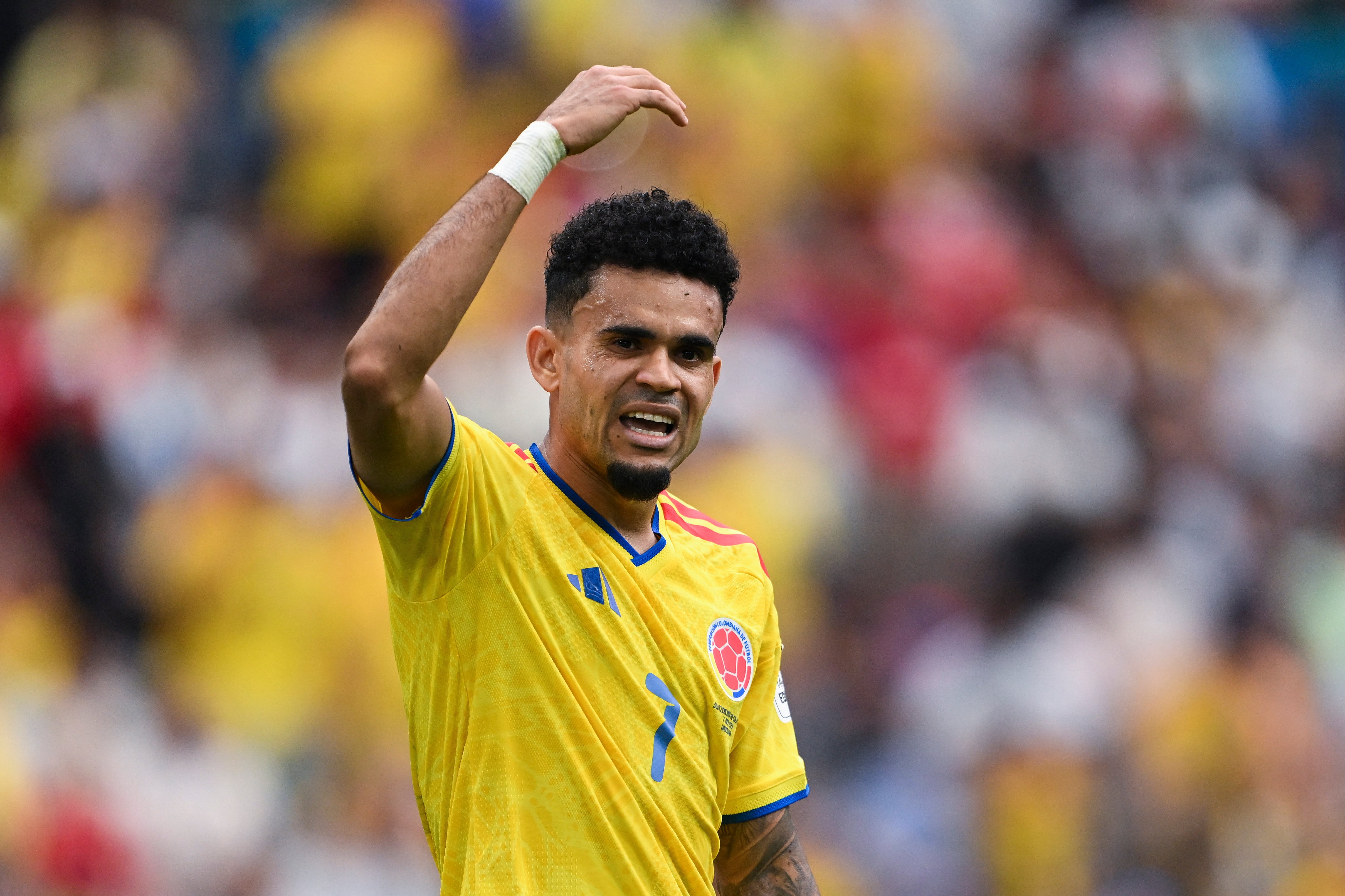 Luis Díaz, extremo de la Selección Colombia