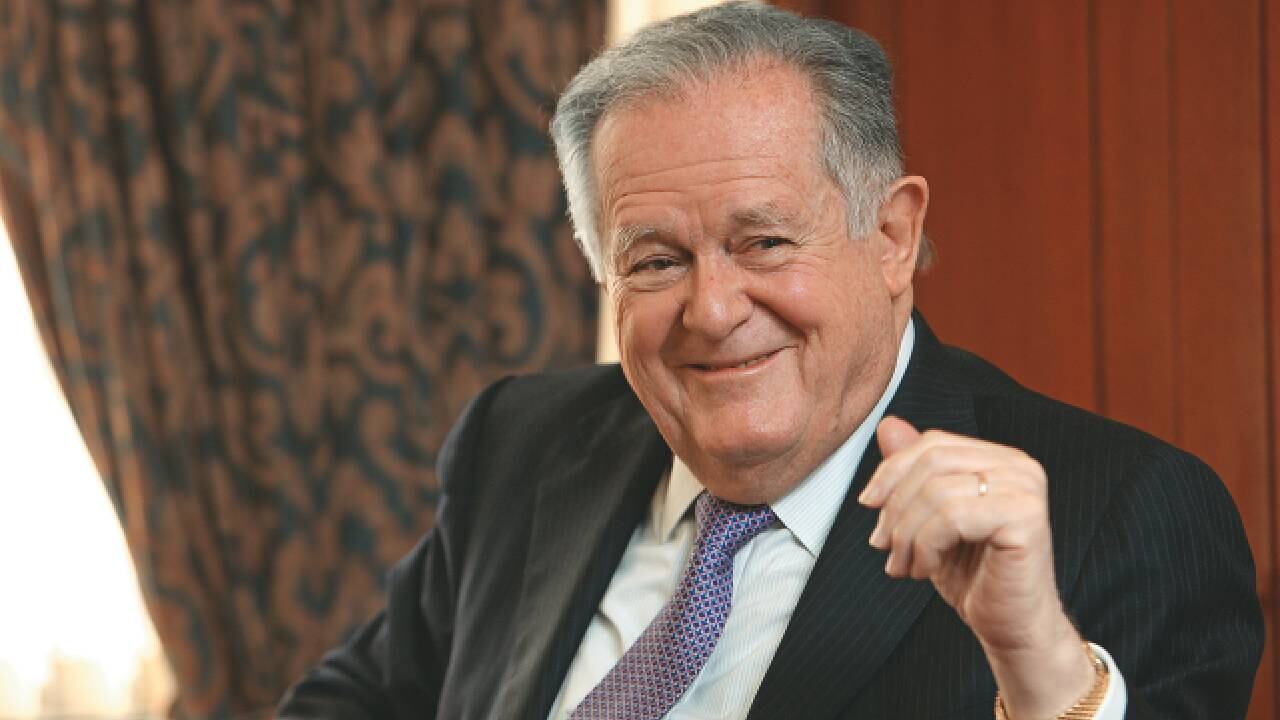 Luis Carlos Sarmiento Angulo, el hombre con más dinero en Colombia.