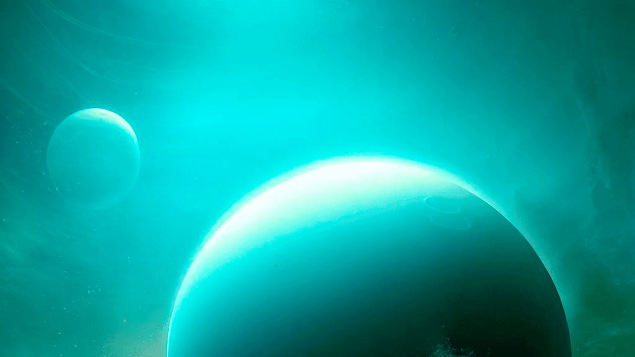 Ilustración creada con IA de un mundo acuático.