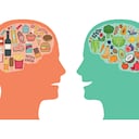 El cerebro es determinante en el plan de alimentarse de forma saludable o bajar de peso.