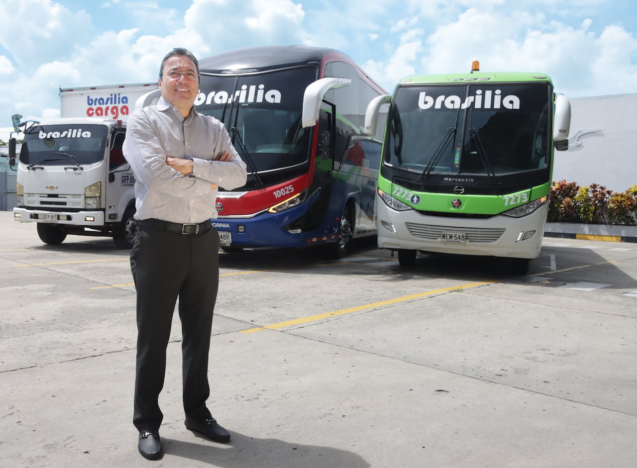 Alfredo De León Moreno, gerente general de Expreso Brasilia.