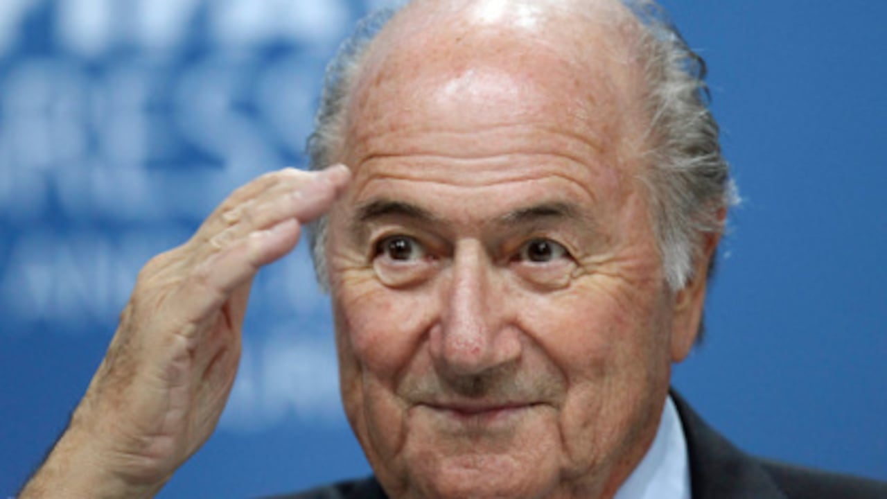 Joseph Blatter, presidente de la FIFA.