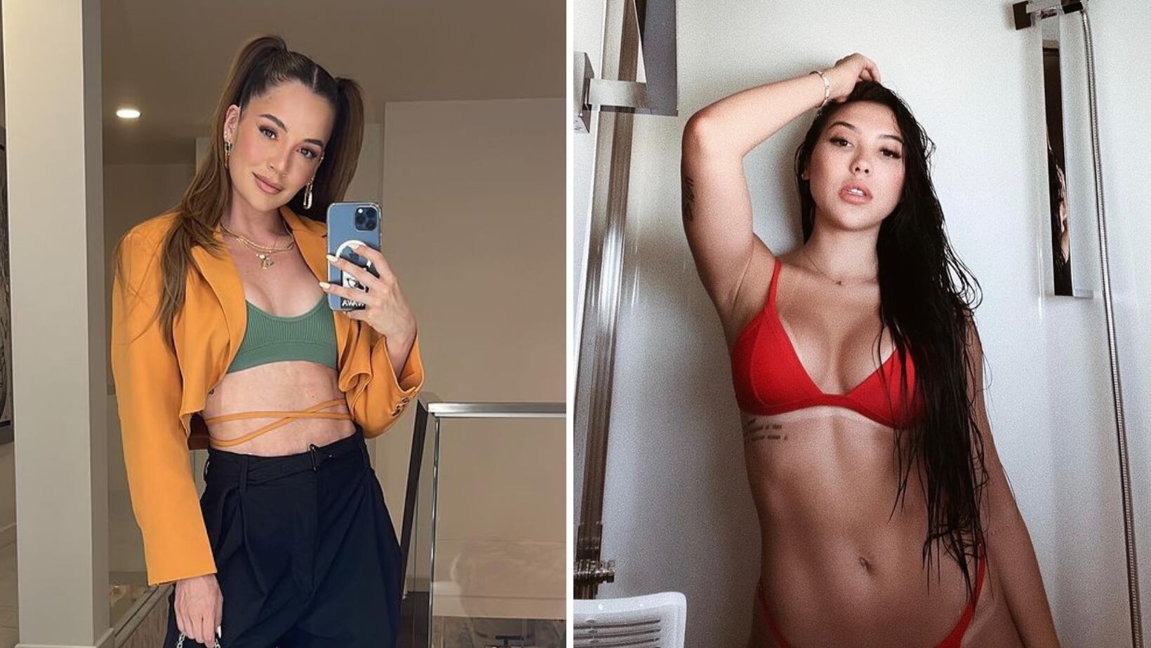 ¿Beso de tres? Aida Victoria y Lina Tejeiro en comprometedora situación con un influenciador