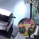 Escena del crimen y capturados.
