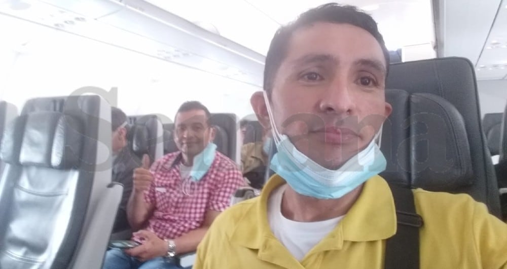 Haití colombianos vuelo