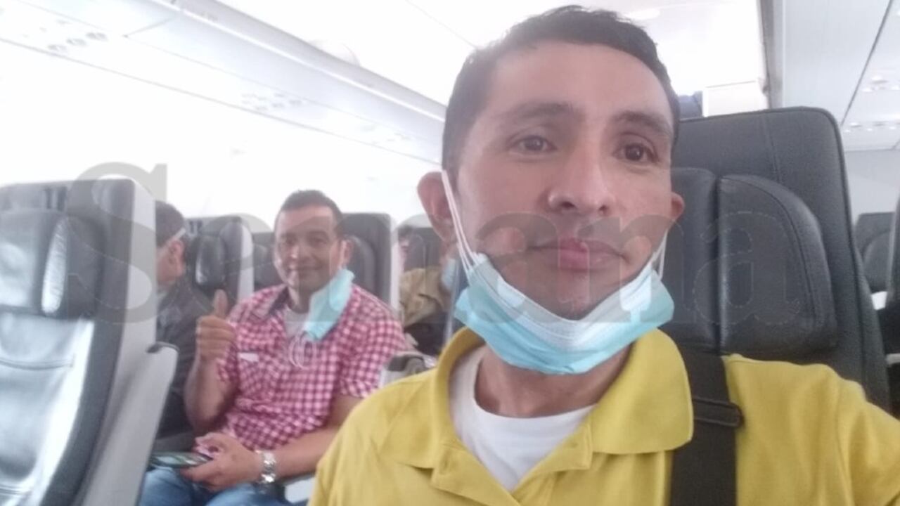 Haití colombianos vuelo