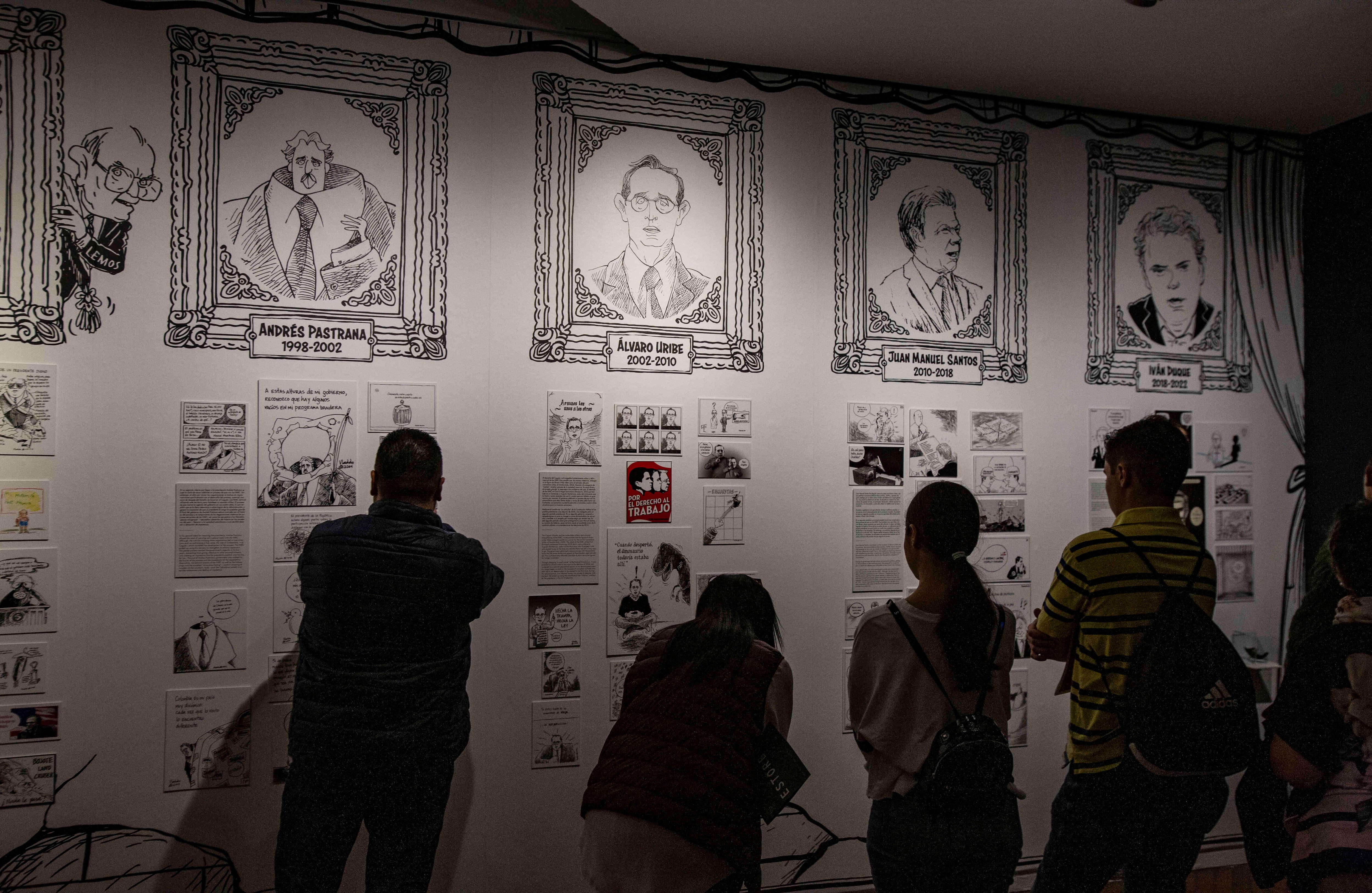 Como periodista y caricaturista, Vladdo ha retratado en repetidas ocasiones a los presidentes de Colombia. FOTO: Mauricio Flórez