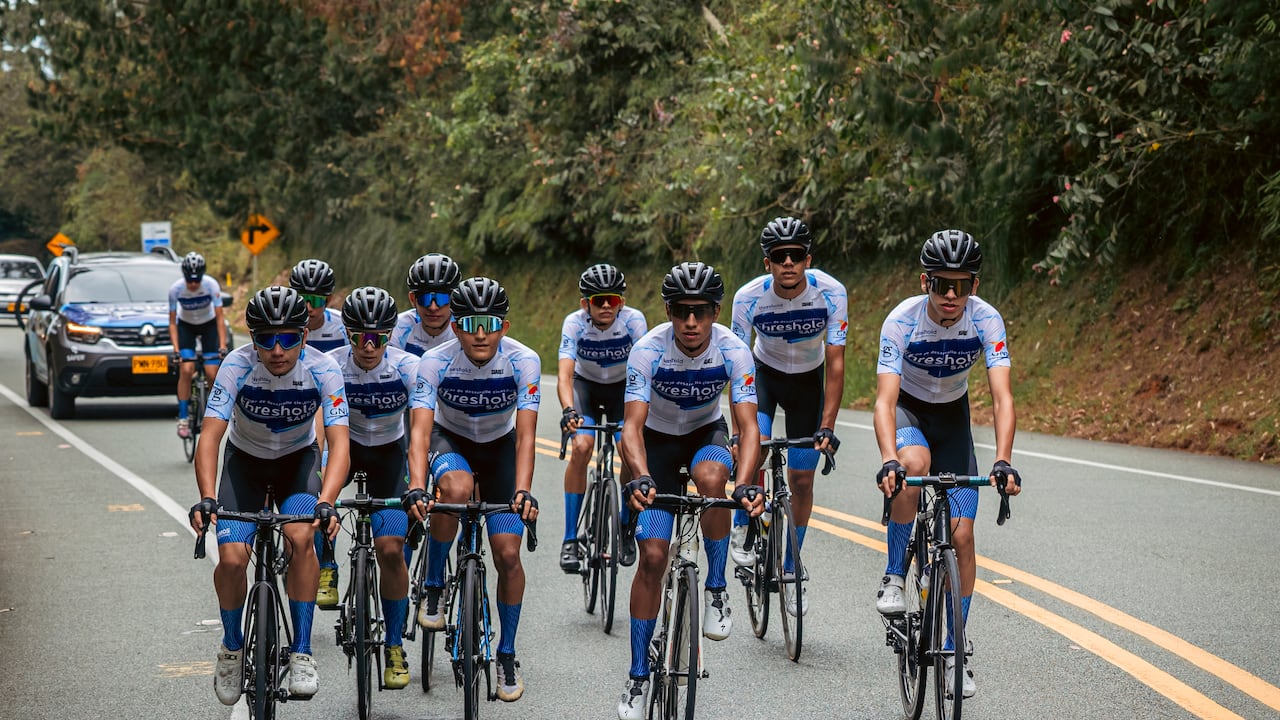 Threshold – Sáfer Team, en acción, en la XX Clásica de Rionegro (Antioquia), realizada del 14 al 16 de febrero de 2025.