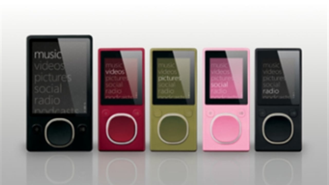 Zune HD de Microsoft.