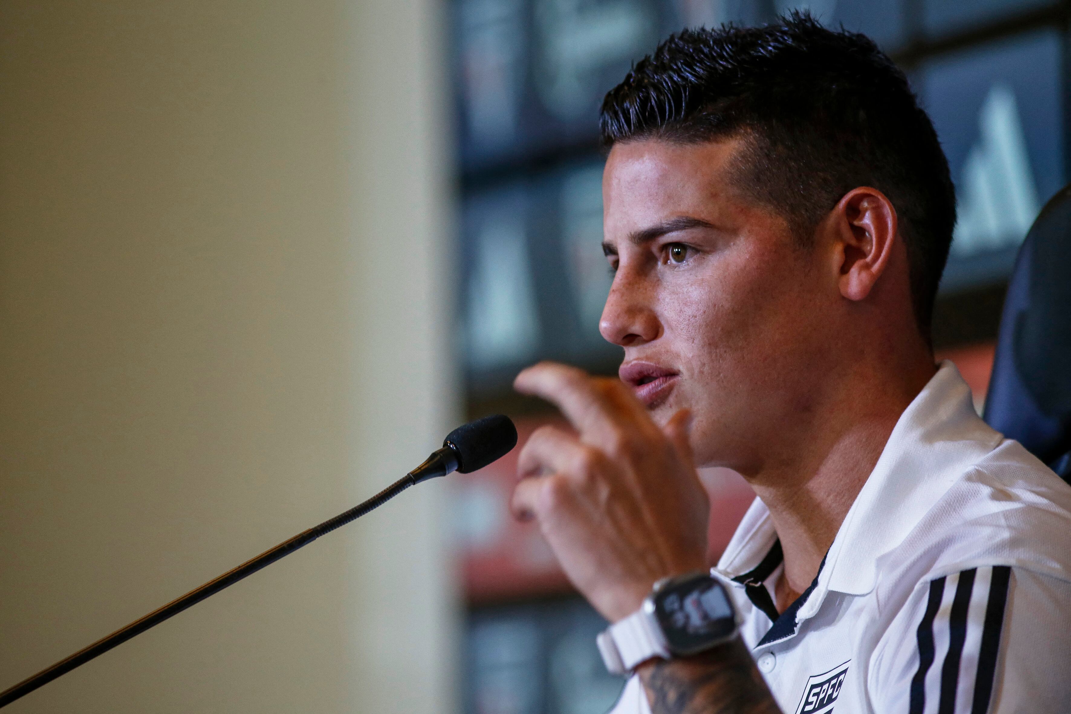 James Rodríguez, nuevo fichaje del Sao Paulo