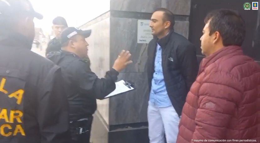 Ni un minuto estuvo en libertad un hombre que fue capturado cuando salía de la cárcel porque desde su celda planeó el secuestro de un empresario en Boyacá