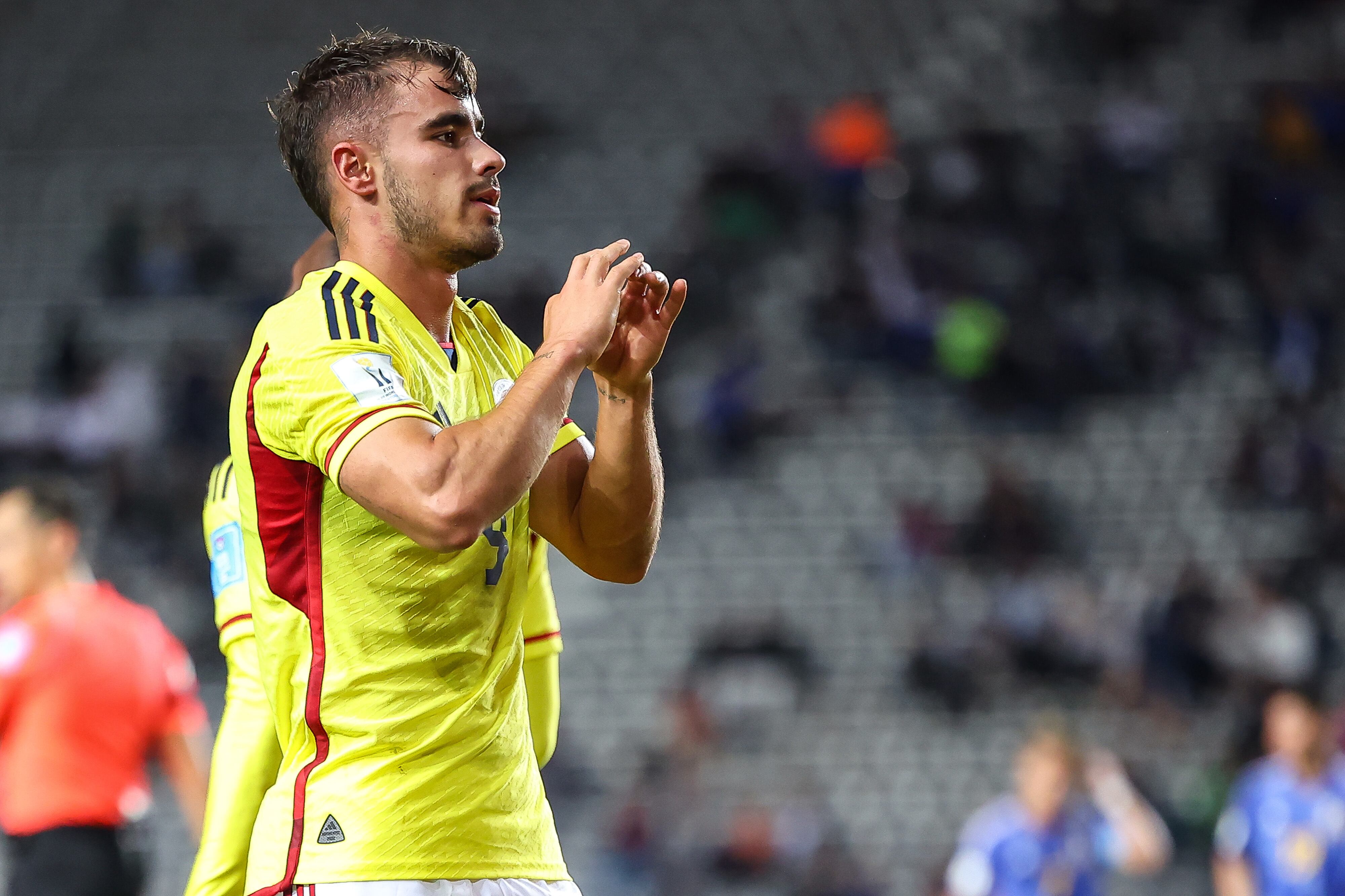 Tomás Ángel, autor del segundo gol en la victoria ante Japón.