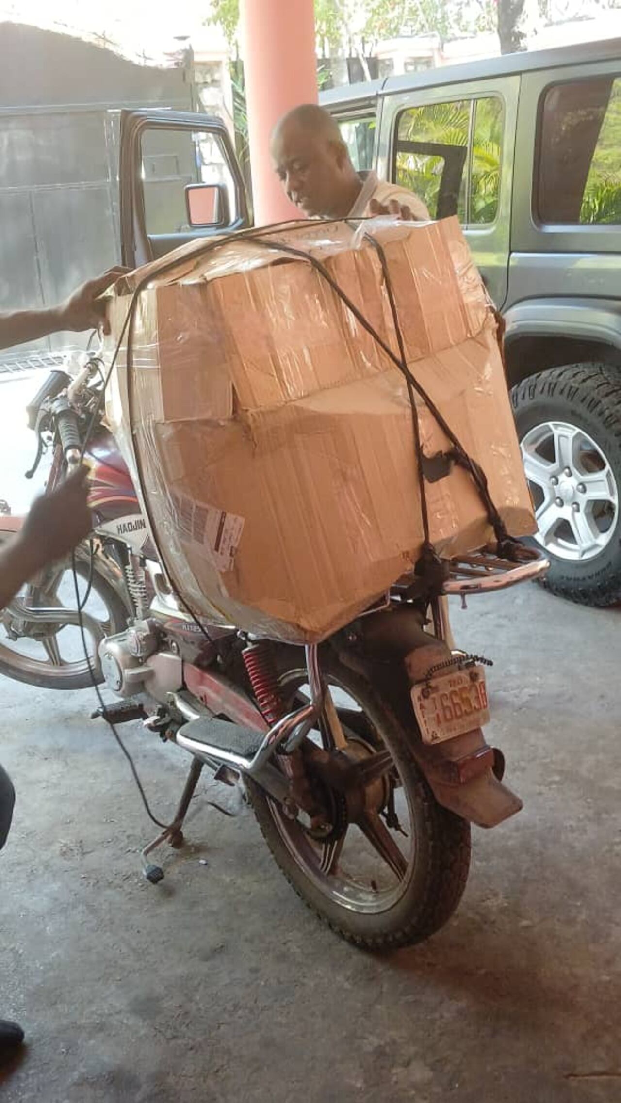 Domiciliario en Haití.