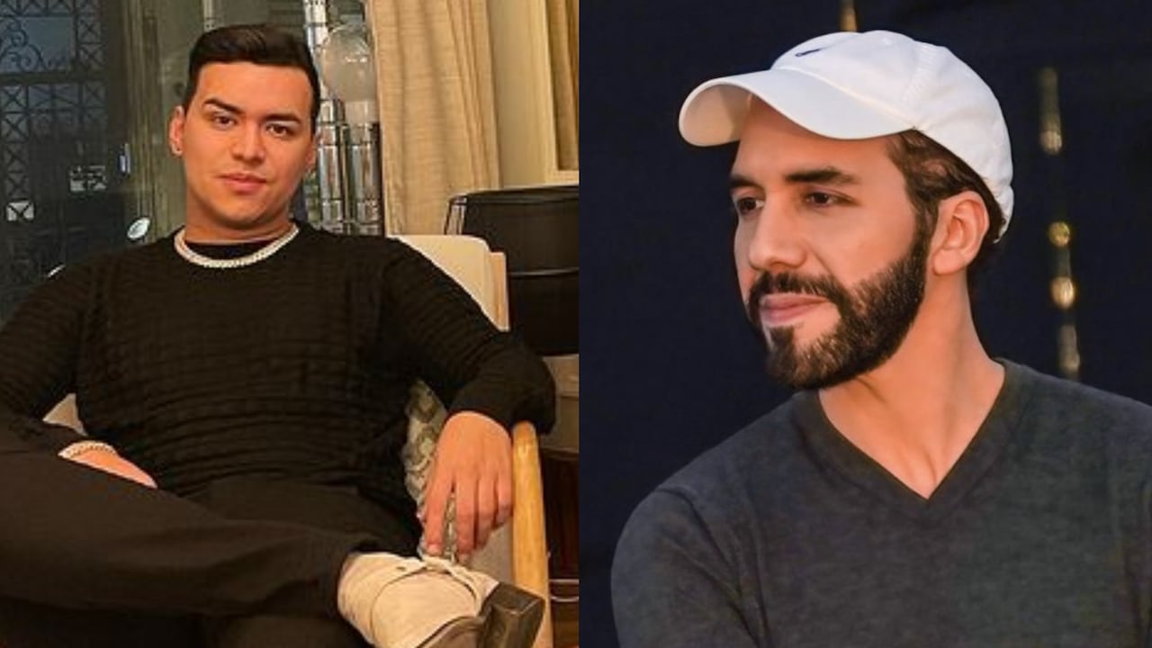 Yeison Jiménez y Nayib Bukele.