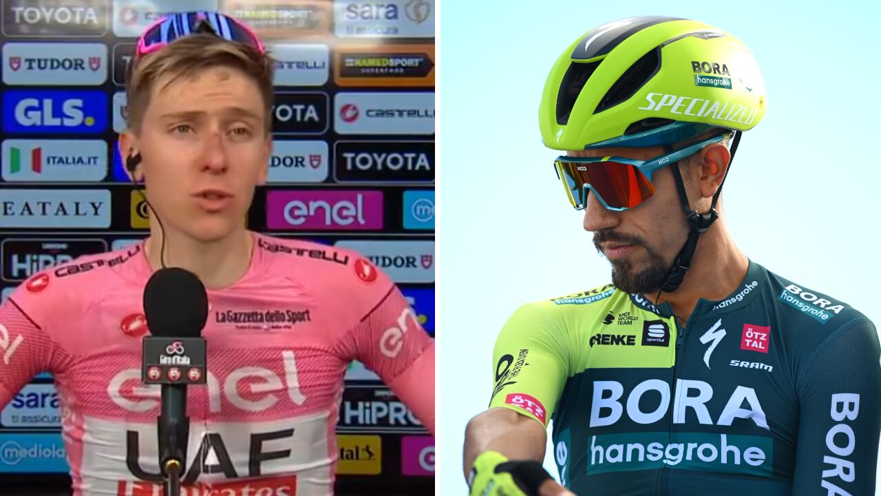 Pogačar ve a Daniel Martínez como su máximo rival