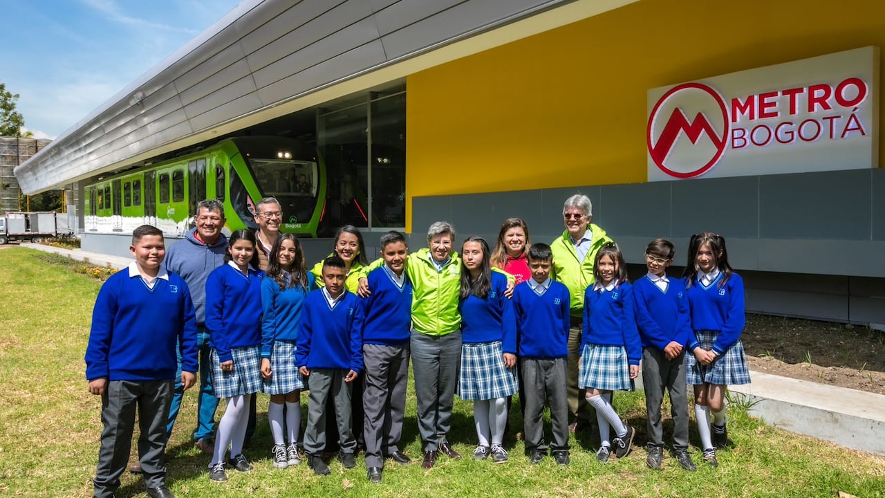 Este 10 de agosto se inauguró el vagón escuela del metro de Bogotá.