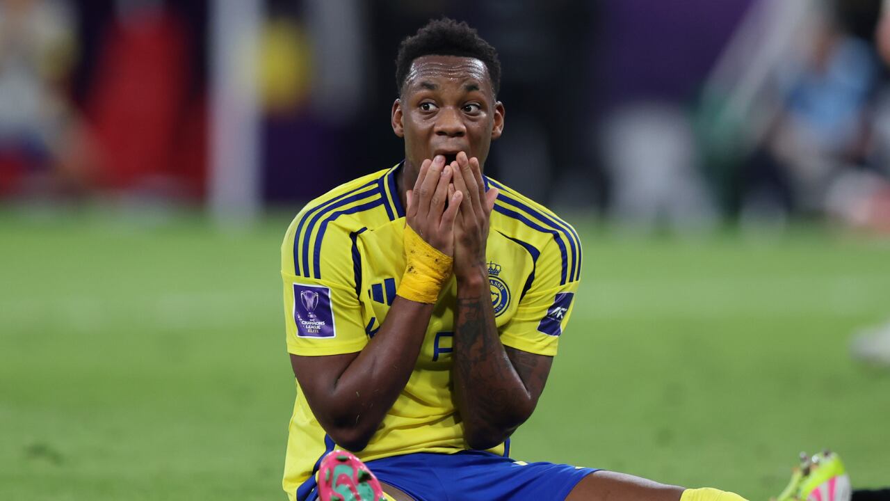 Jhon Durán, colombiano al servicio de Al-Nassr.