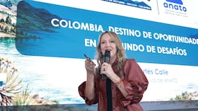 Paula Cortés Calle, presidenta ejecutiva de Anato en el Encuentro Nacional de Turismo Receptivo.