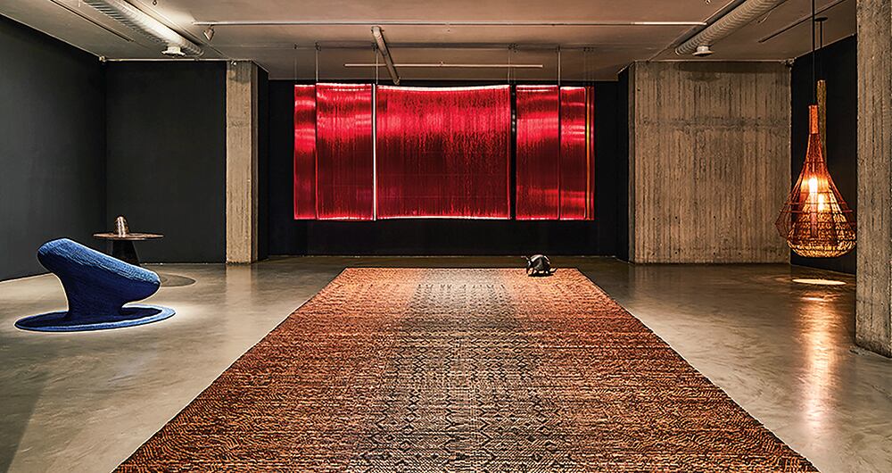 Jorge Lizarazo y sus tejidos, en NC Arte.