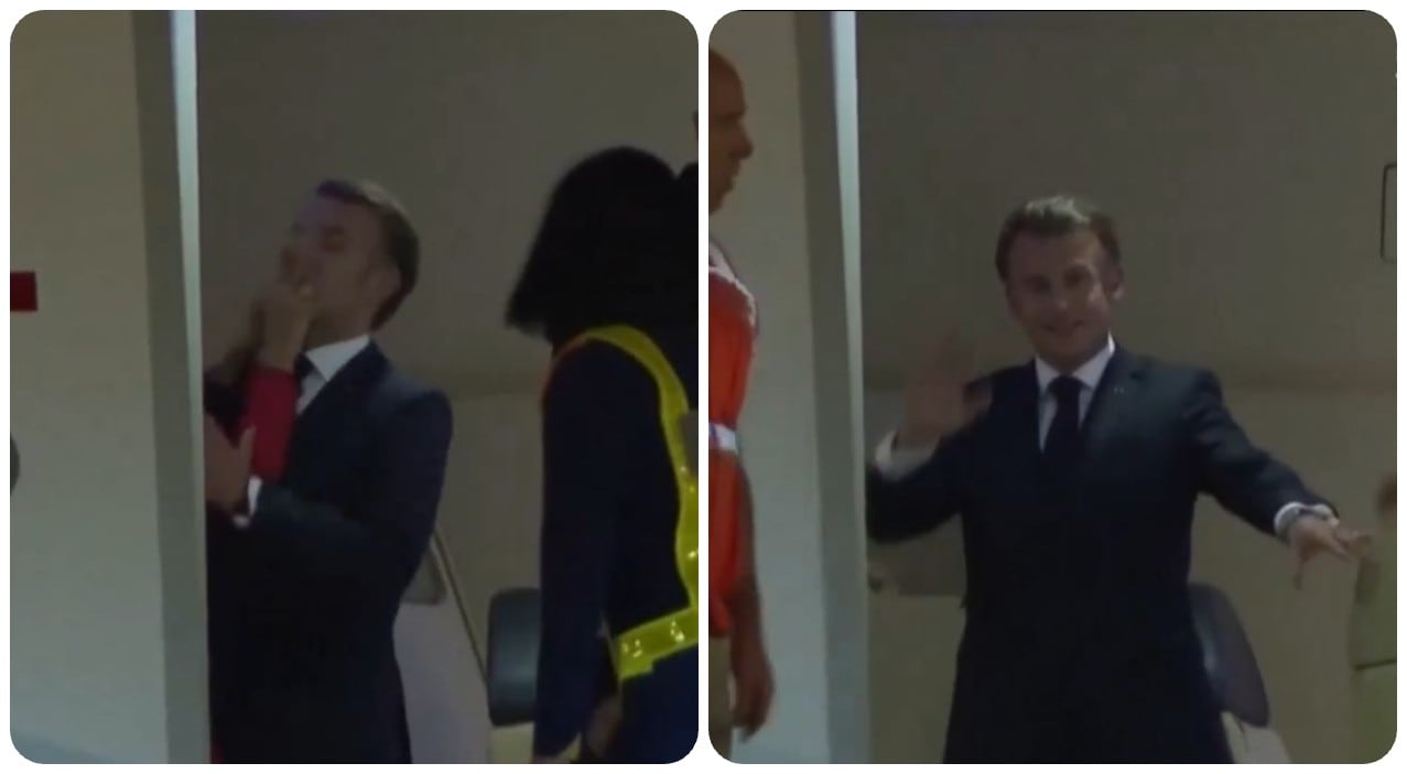 El presidente de Francia llega a Vietnam para una visita de Estado