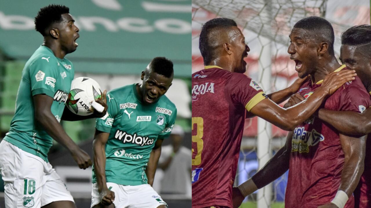 Deportivo Cali vs. Deportes Tolima por la Copa Sudamericana.