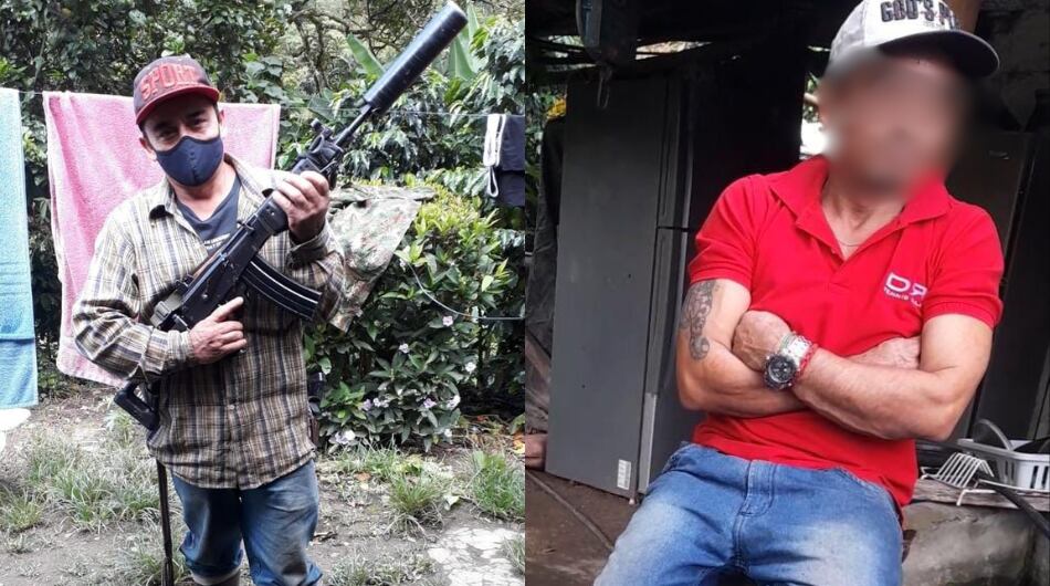 Captura de alias Chicharro en Caldas.