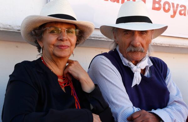 Gladys Jimeno y  Alfredo Molano.