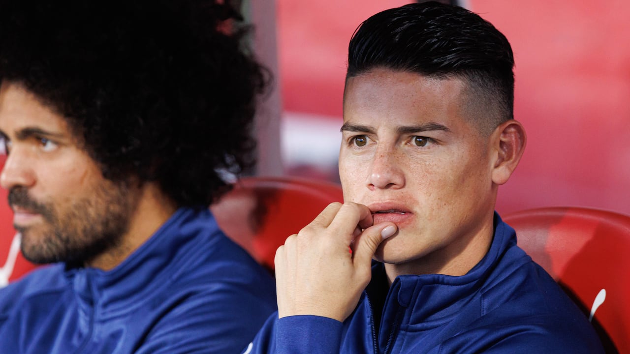 James Rodríguez, jugador del Rayo Vallecano