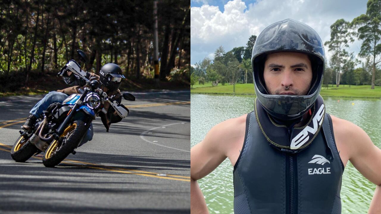 El deportista falleció en un trágico accidente cuando manejaba su moto.