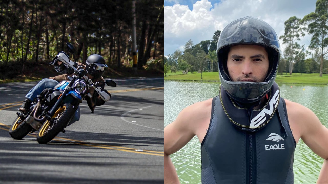 El deportista falleció en un trágico accidente cuando manejaba su moto.