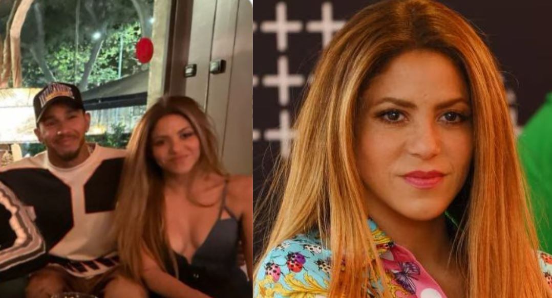 Shakira volvió a salir con Hamilton