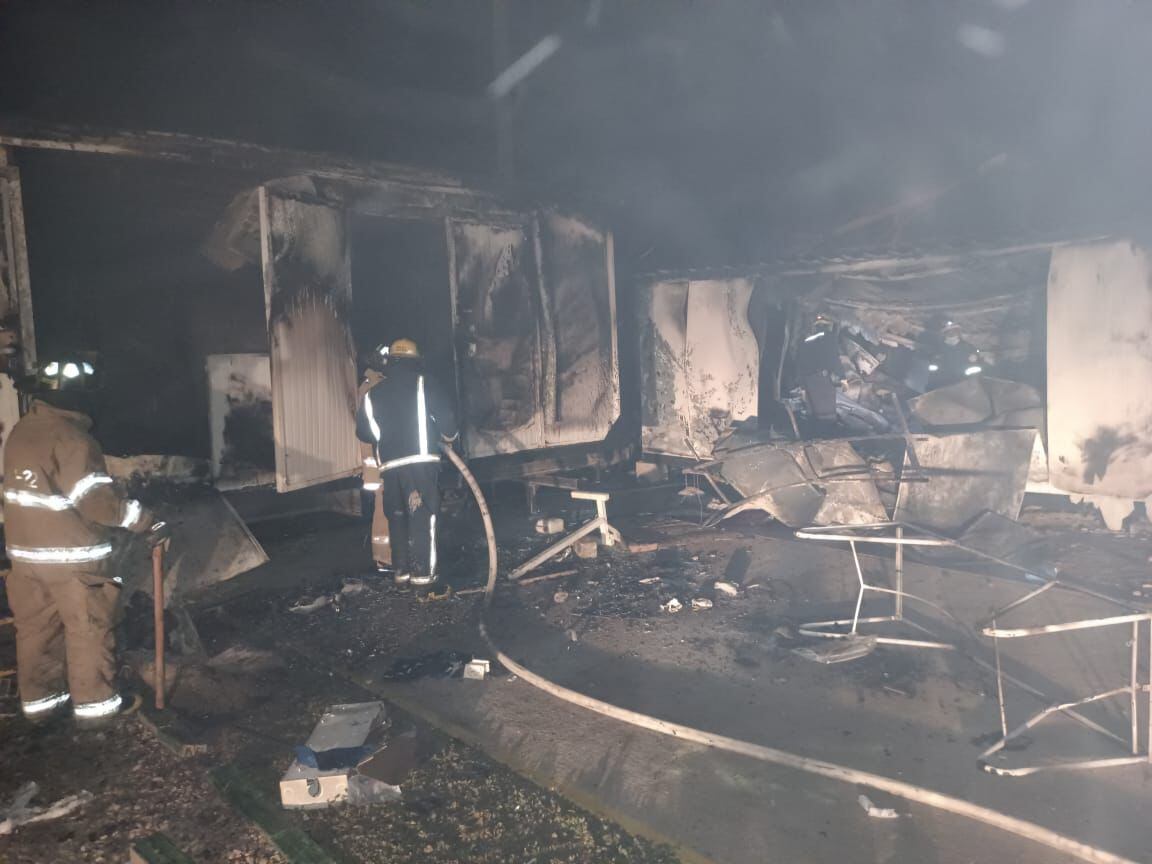 Lo último: estas son las primeras imágenes de los daños al interior del campo petrolero en Los Pozos, en Caquetá.