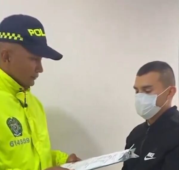 Momento en que el individuo es capturado.