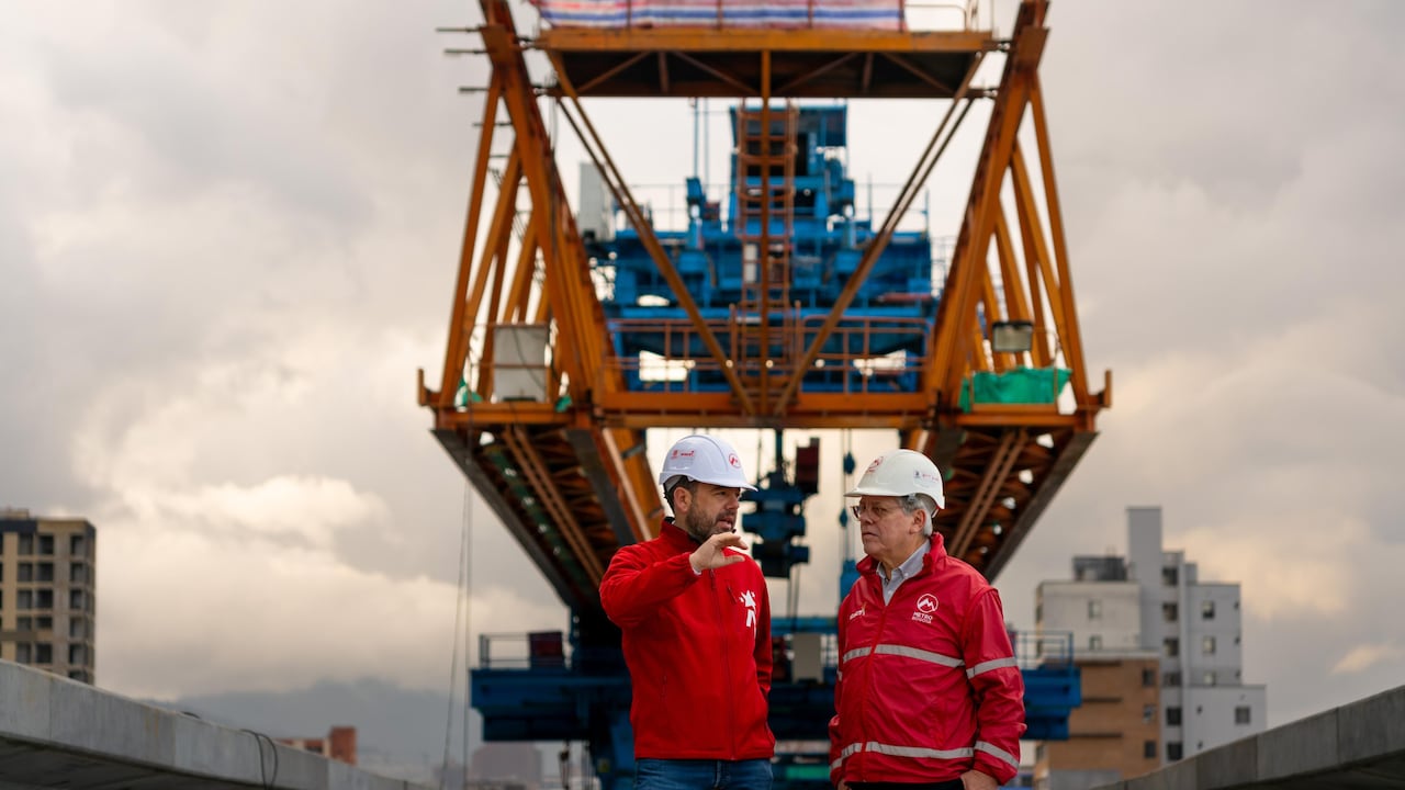 Personería verificó avance de las obras del metro de Bogotá.