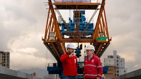 Personería verificó avance de las obras del metro de Bogotá.