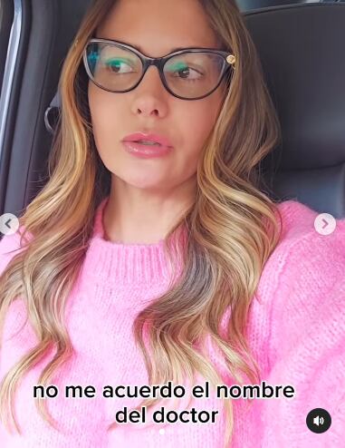 Aunque no recuerda el nombre del cirujano que la vio en ese momento, le agradece por haberla orientado.