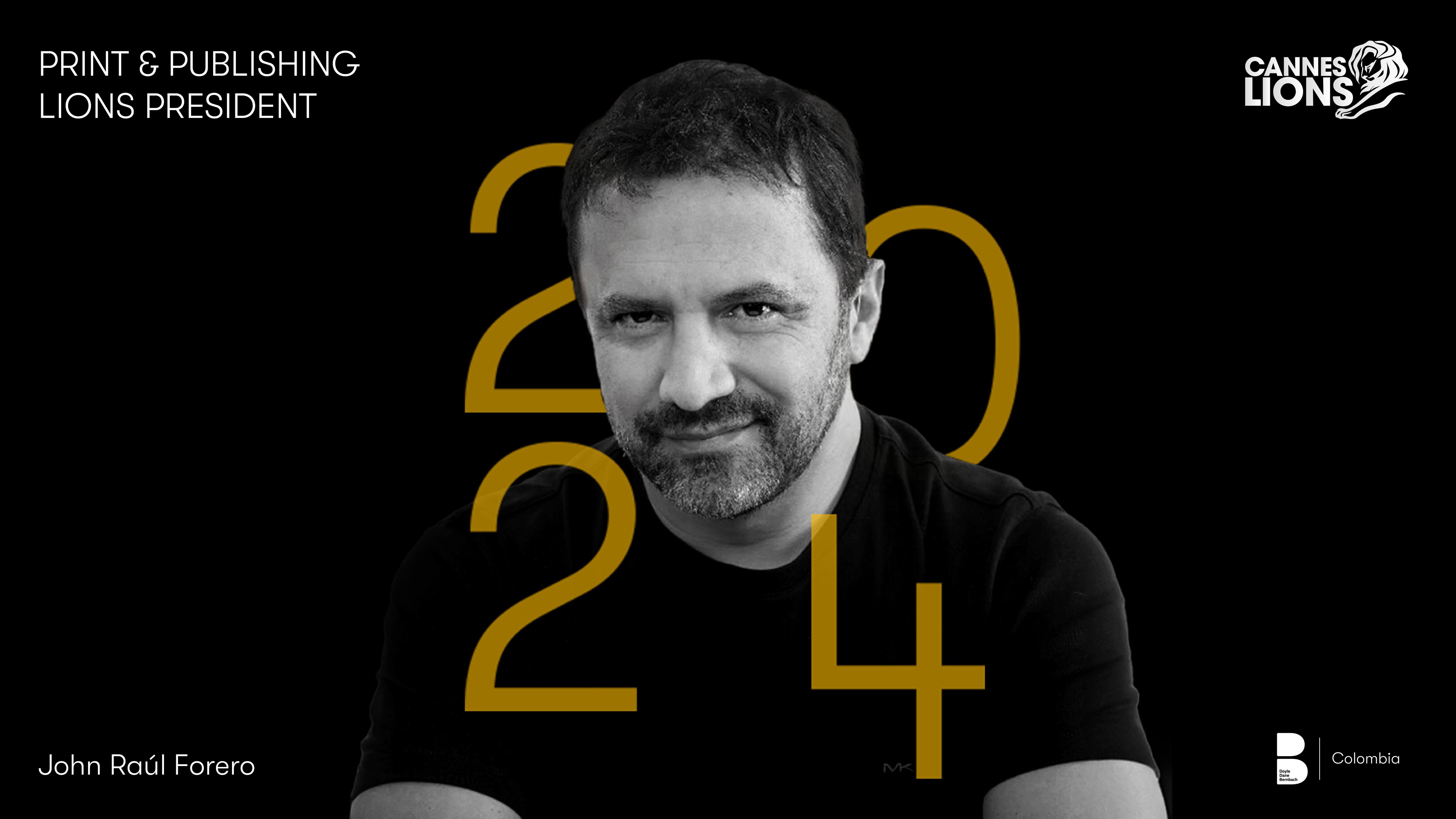 John Raúl Forero, presidente y CCO de la agencia.