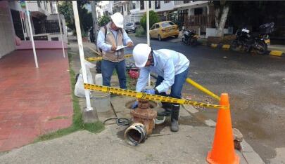 Cali: Dos barrios sin agua este jueves por obras en la red de acueducto
