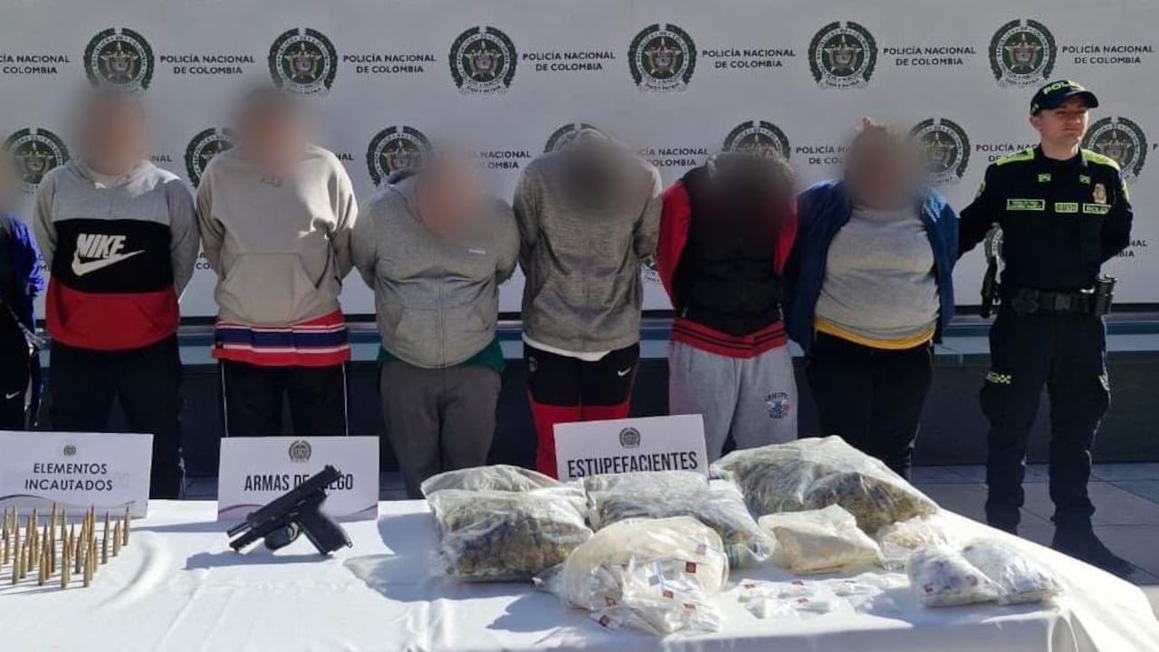 Entre los procesados figuran alias Barba, Vives y el Oso, procedentes del departamento de Antioquia.