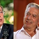Gustavo Petro y Mario Vargas Llosa