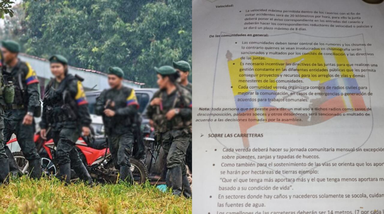Disidencias de las Farc emiten nuevas normas para habitantes de Caquetá.