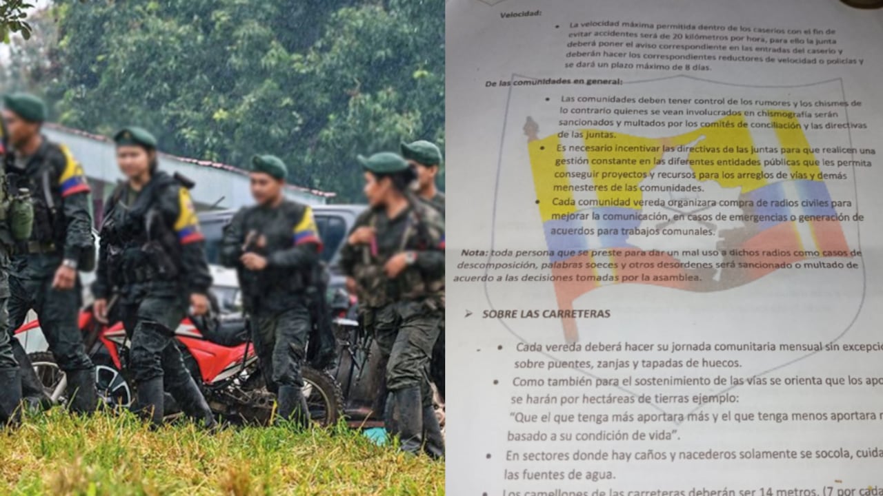 Disidencias de las Farc emiten nuevas normas para habitantes de Caquetá.