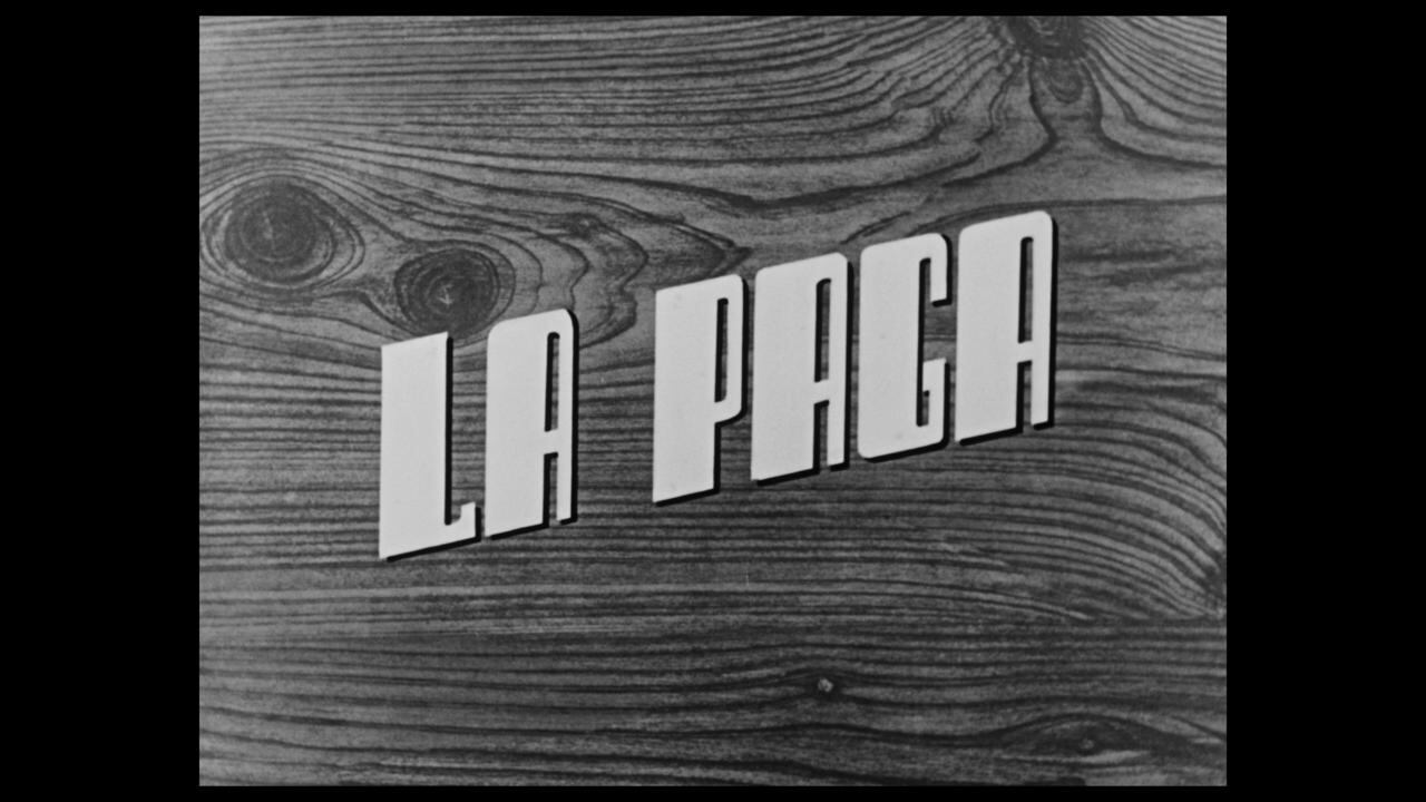 La proyección de la versión restaurada de 'La paga' (1962), de Ciro Durán.