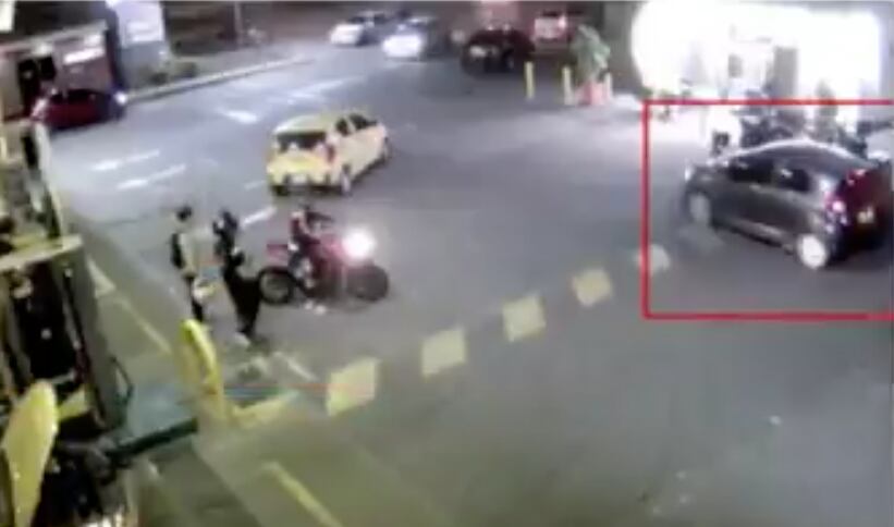 Llegada del Spark al lugar.