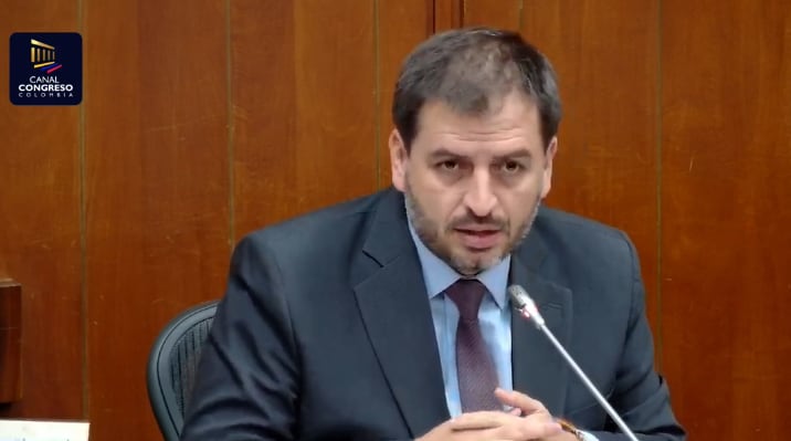 Andrés Forero, presidente de la Comisión VII de Senado