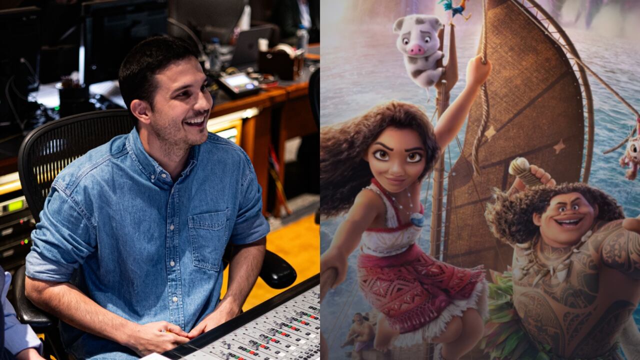 El paisa Eduardo Diez ha participado en la producción de películas de Disney. La más reciente fue 'Moana 2'.