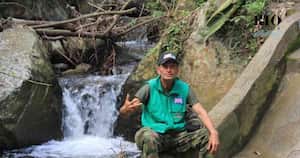 Para MacGyver, el río Bogotá es un poderoso afluente que tiene a muchos líderes trabajando por su recuperación. Foto: Nicolás Acevedo.